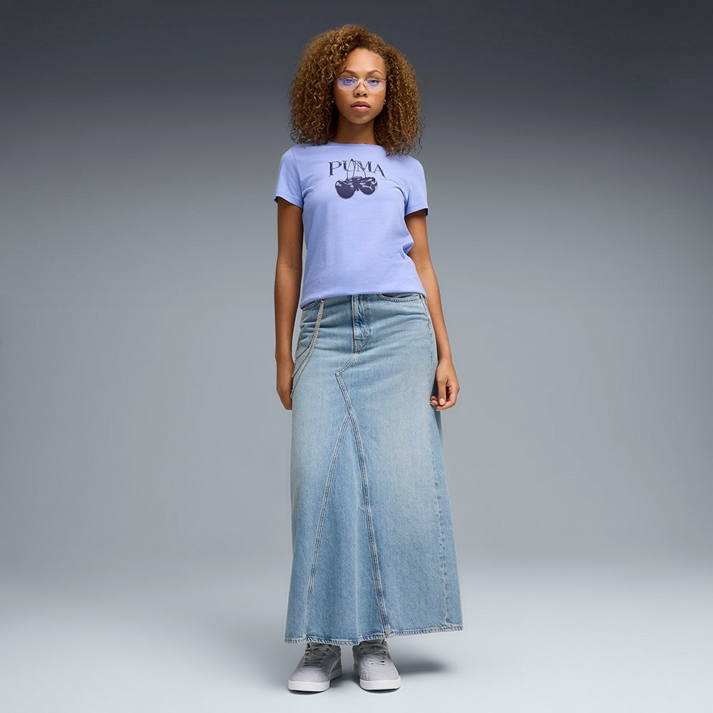 Graphics Pack Cherry Crew Neck Short Sleeve T-Shirt