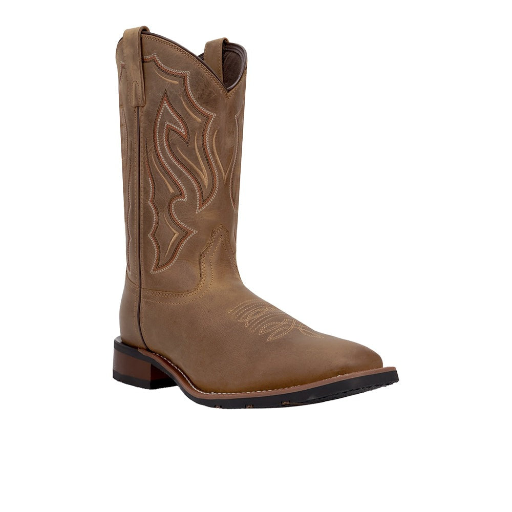 Trailblazer Square Toe Pull On Cowboy Boots