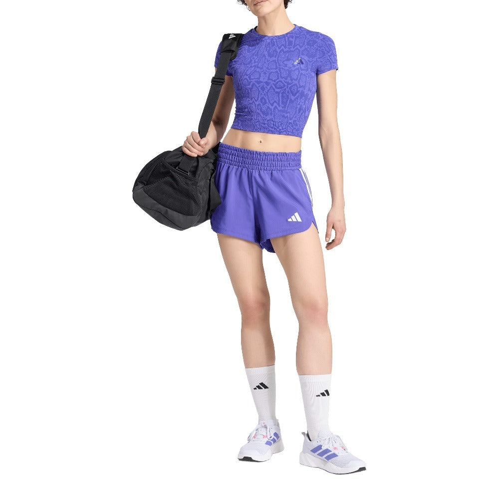 Pacer Workout Woven High Rise Shorts