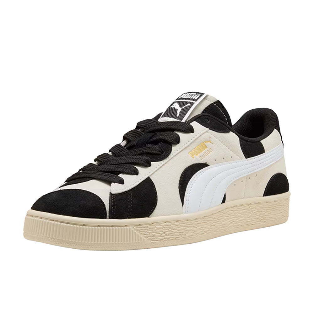 Suede Printed Sneakers