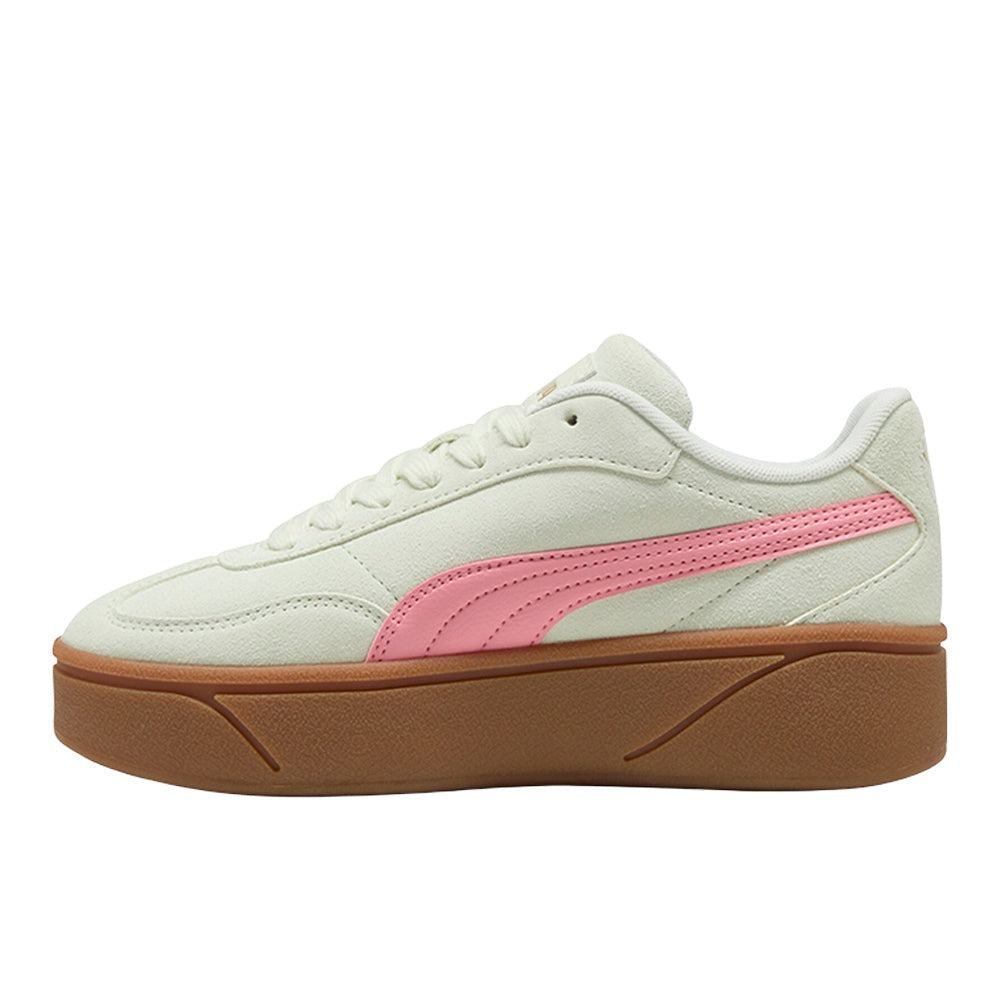 Club II Era Platform Suede Lace Up Sneakers