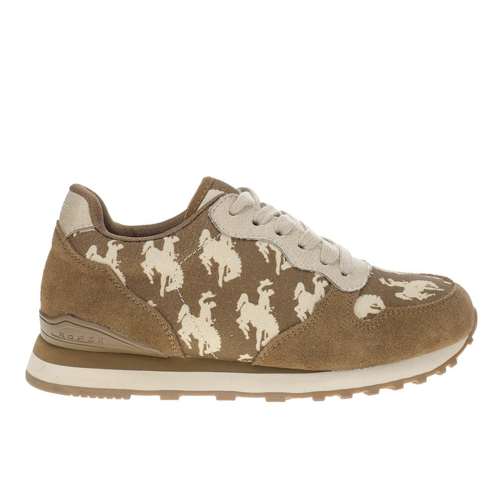 Giddyup Graphic Lace Up Sneakers