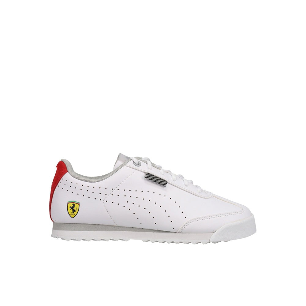 Scuderia Ferrari Roma Via Perforated Lace Up Sneakers (Youth)