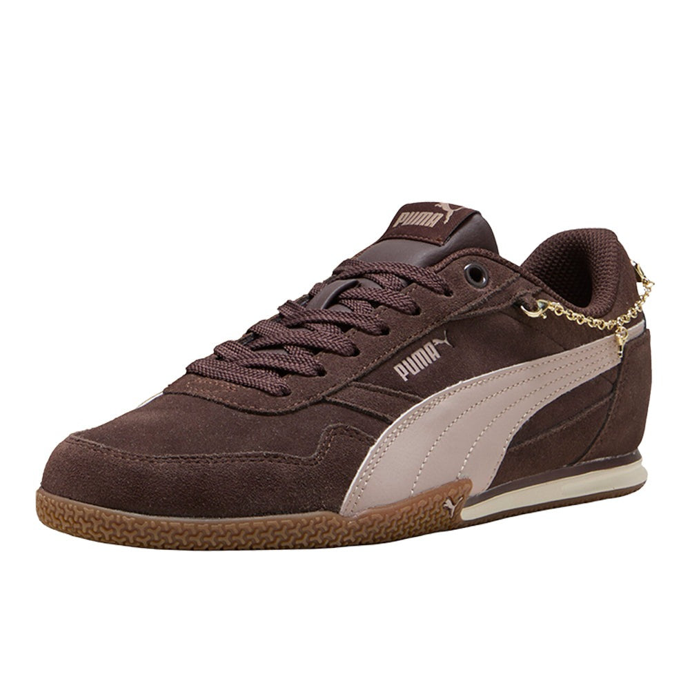 Bella Donna Suede Jewel Lace Up Sneakers