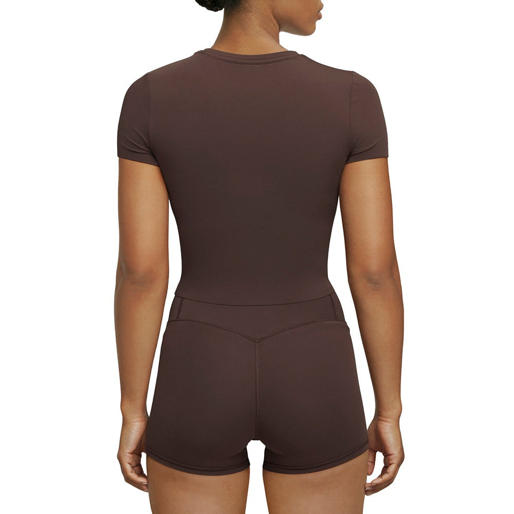 PUMA x HYROX Shapeluxe Crew Neck Short Sleeve Crop T-Shirt