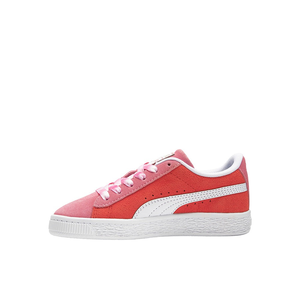Suede Flower Child Slip On Sneaker (Youth)