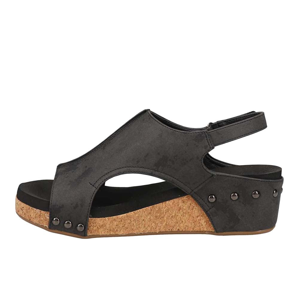 Volta II Studded Wedge Slingback Sandals