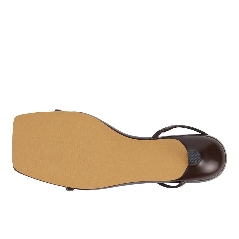 Fernando Kitten Heel Slingback Sandals