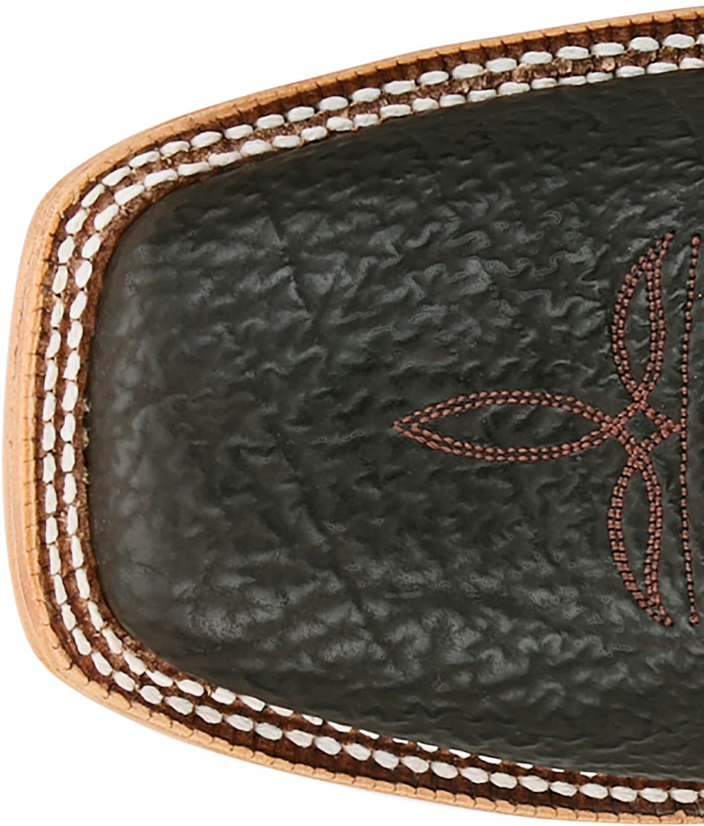 Heritage Armando Shark Square Toe Cowboy Boots