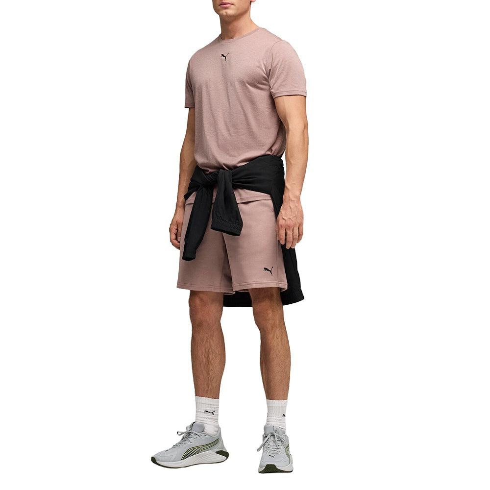 Train All Day Essentials Heather Cat Crew Neck Short Sleeve T-Shirt
