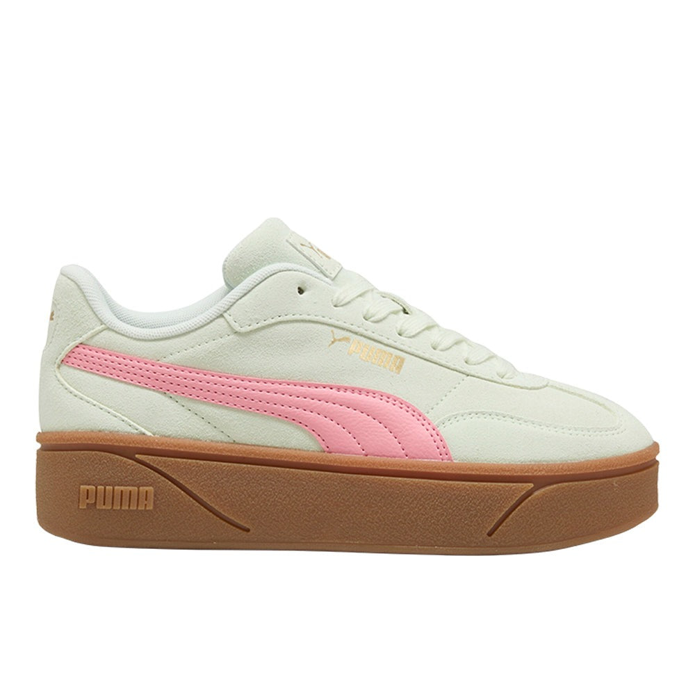 Club II Era Platform Suede Lace Up Sneakers