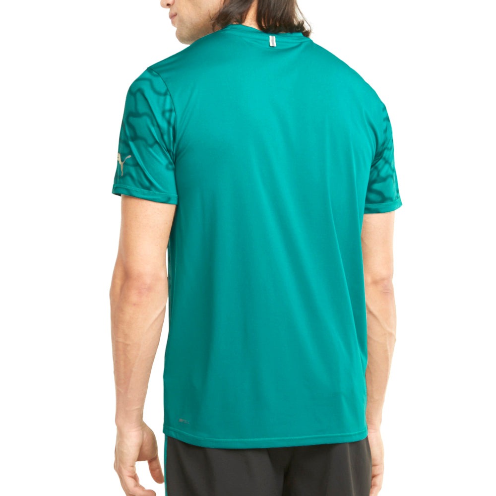 Graphic Crew Neck Short Sleeve Athletic T-Shirt