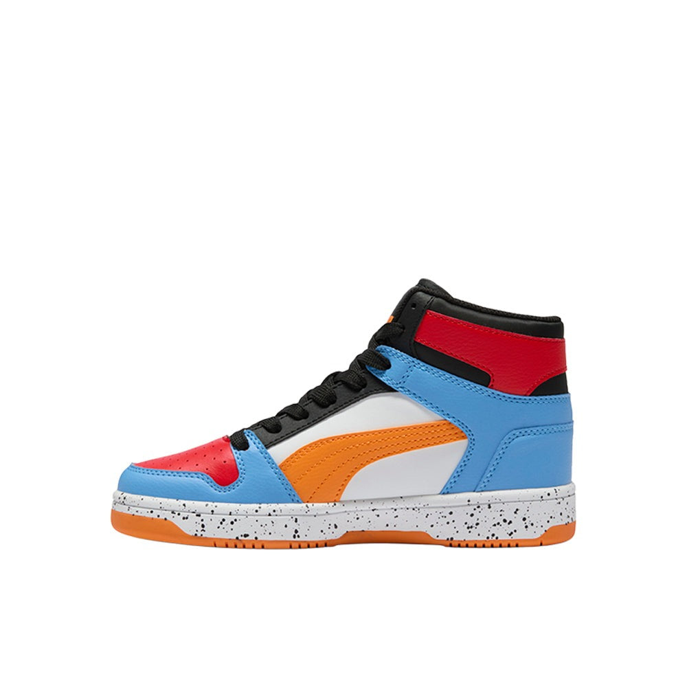 Rebound Layup SL Light Speckle Lace Up Sneakers (Youth)