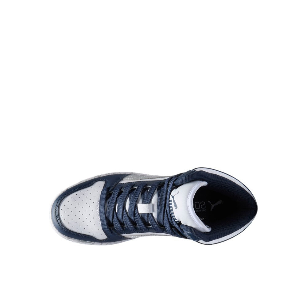 Rebound Layup Marble High Top Sneakers (Youth)