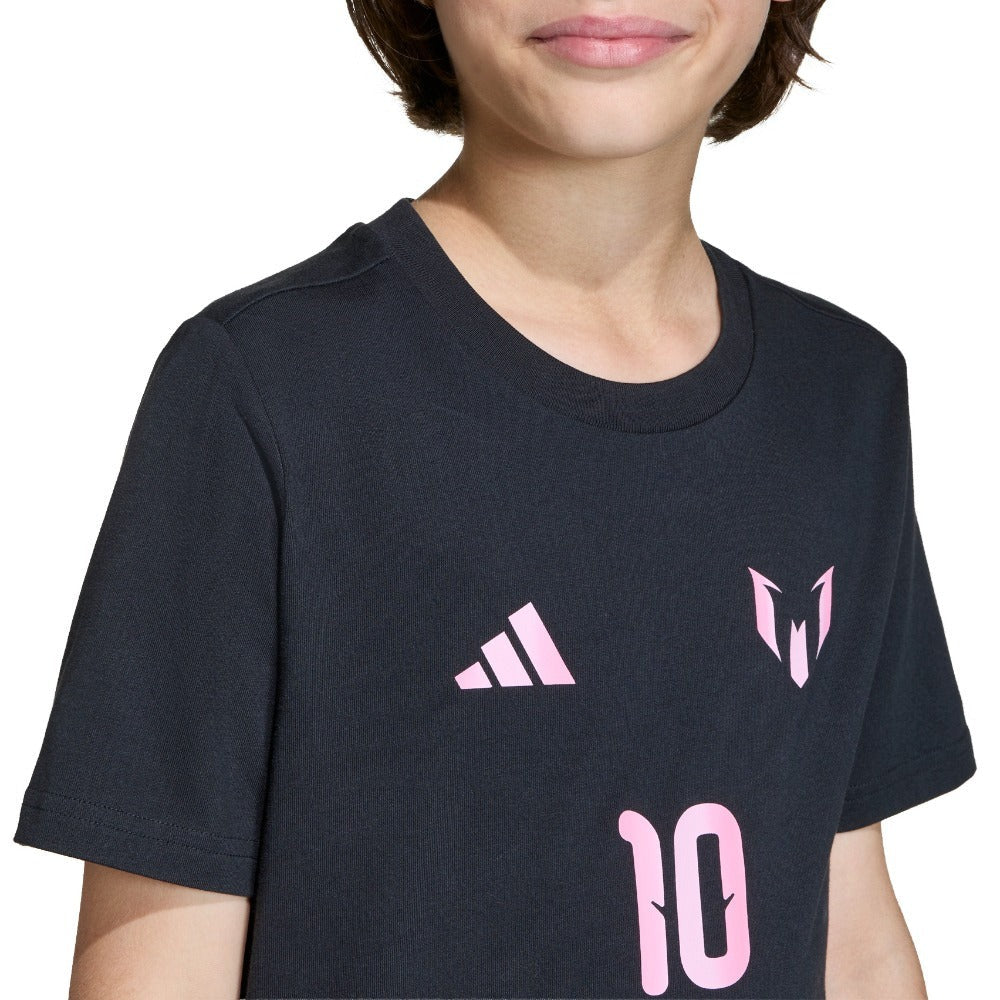 Messi Name & Number Graphic T-Shirt Youth