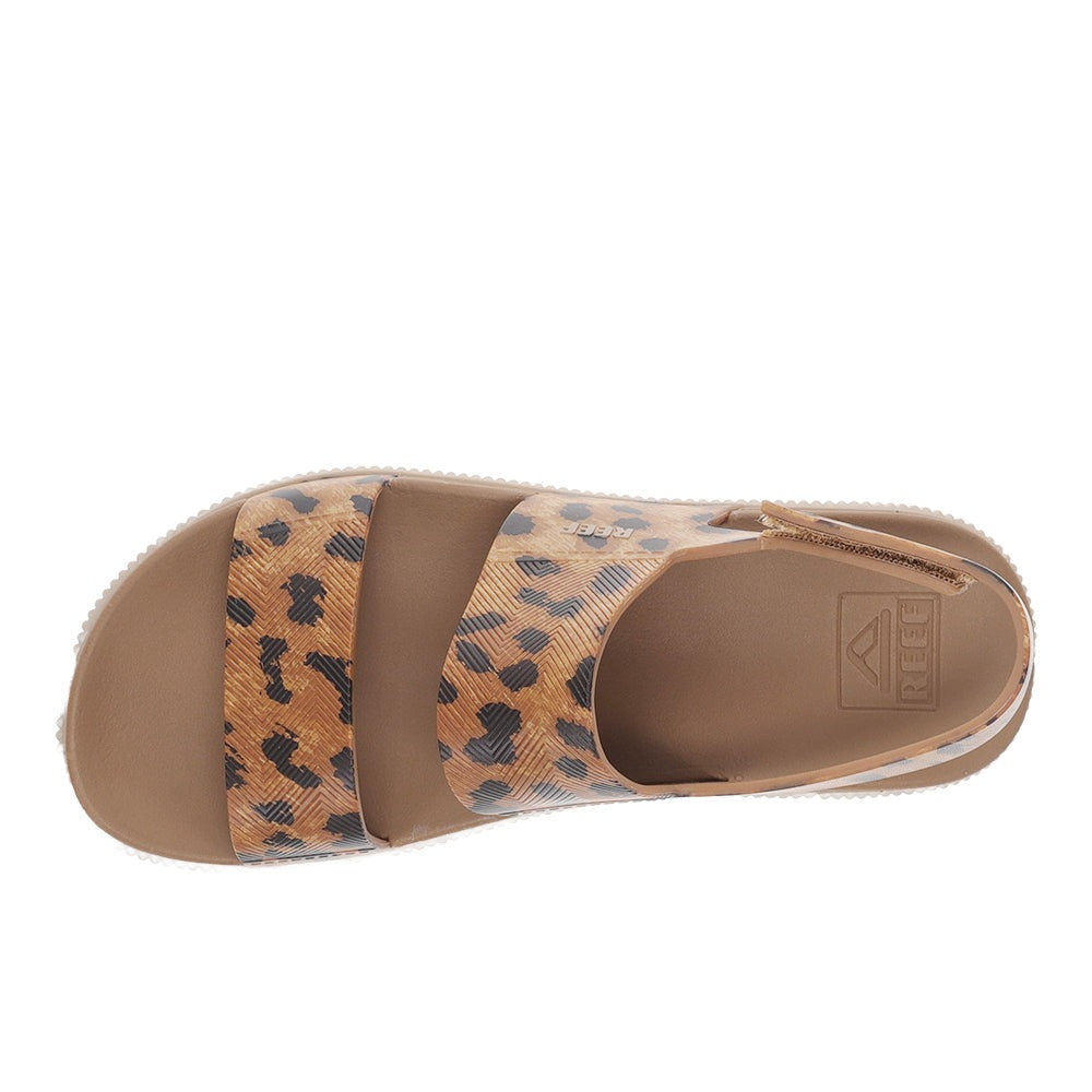Water Vista Higher Leopard Platform Sandals