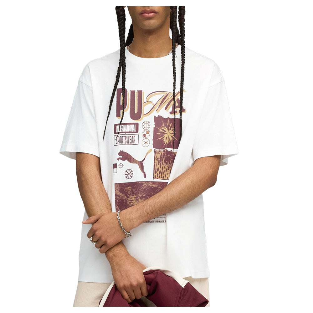Graphic Sportswear Relaxed Crew Neck Short Sleeve T-Shirt