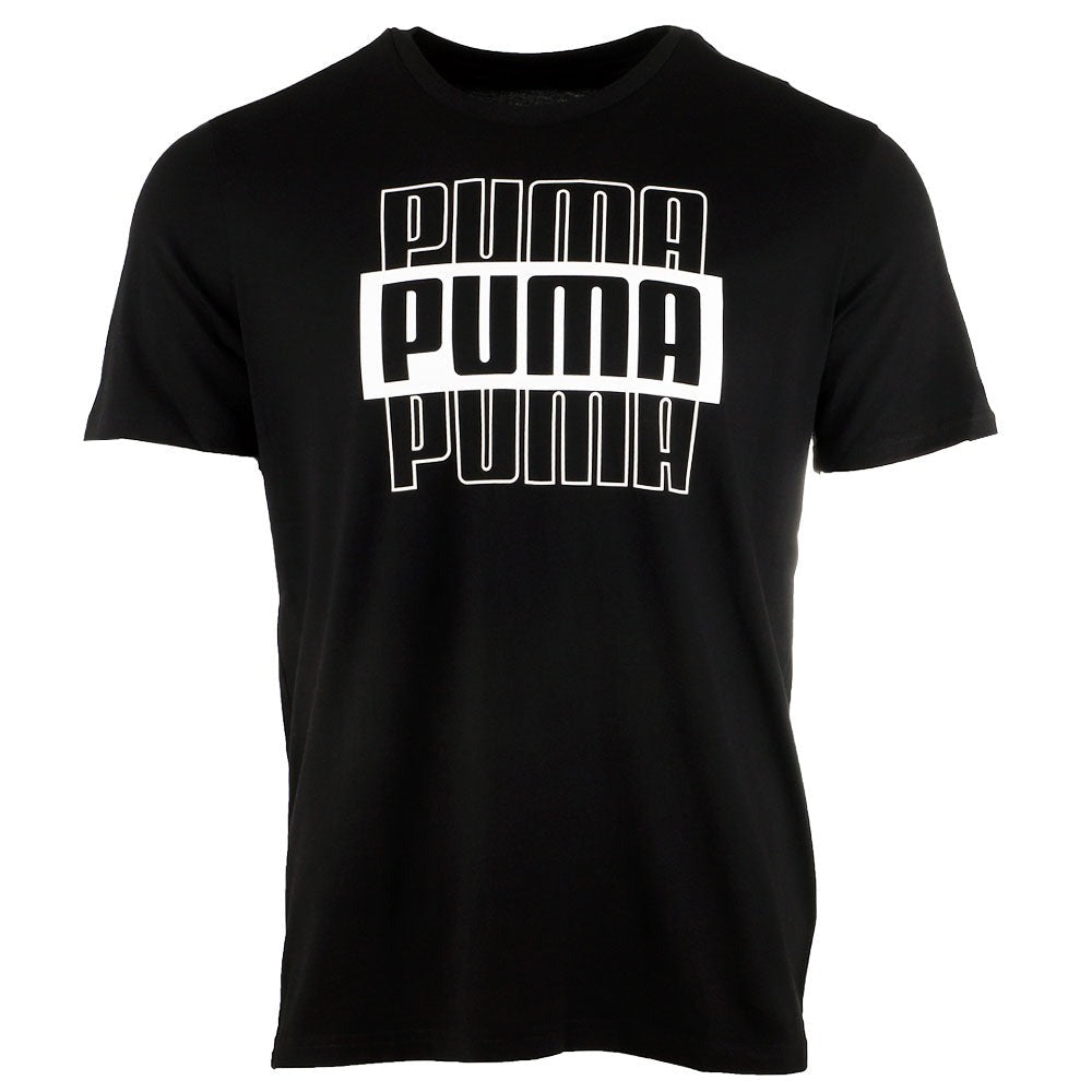Triple Threat Logo Crew Neck Short Sleeve T-Shirt