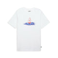 NYC Boat Racing Graphic Crew Neck Short Sleeve T-Shirt