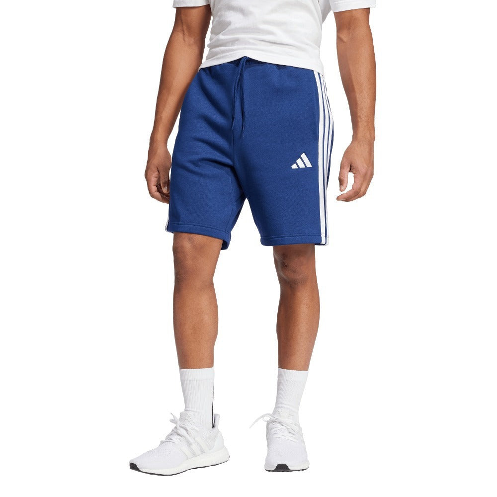 Essentials 3-Stripes Fleece Shorts