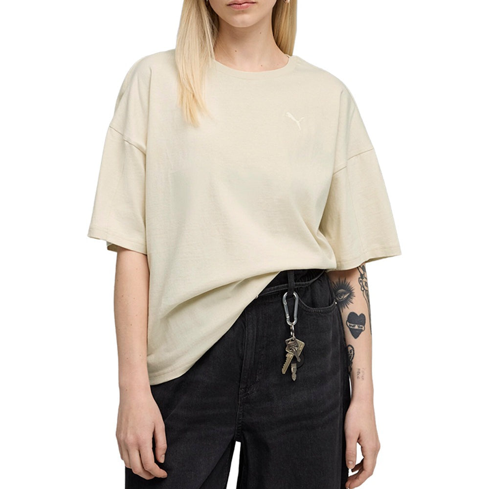 HER Oversized Crew Neck Short Sleeve T-Shirt