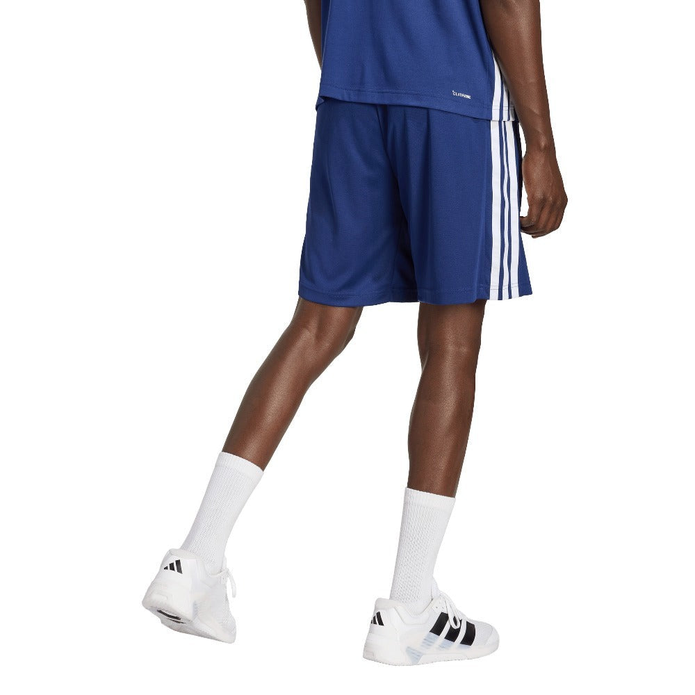 Workout Essentials Base 3-Stripes Pique Short 9-Inch