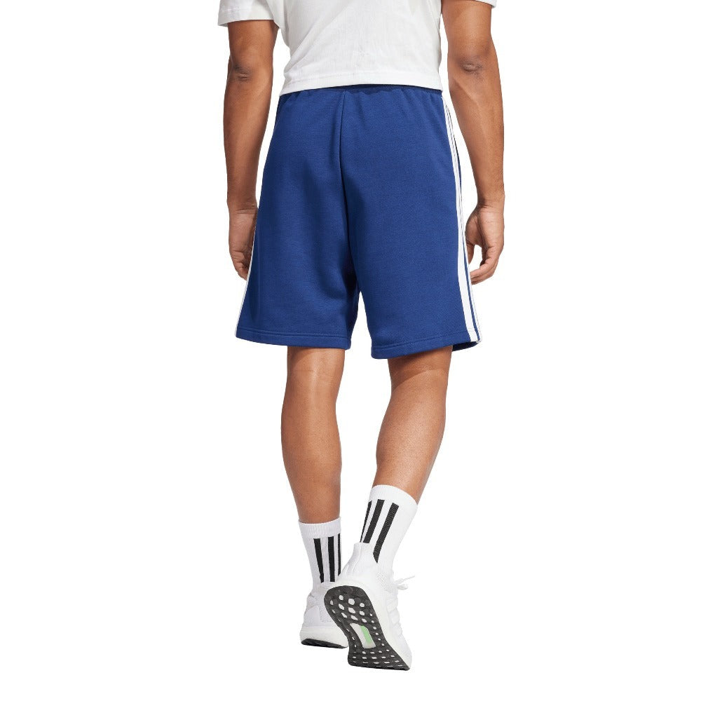 Essentials 3-Stripes Fleece Shorts