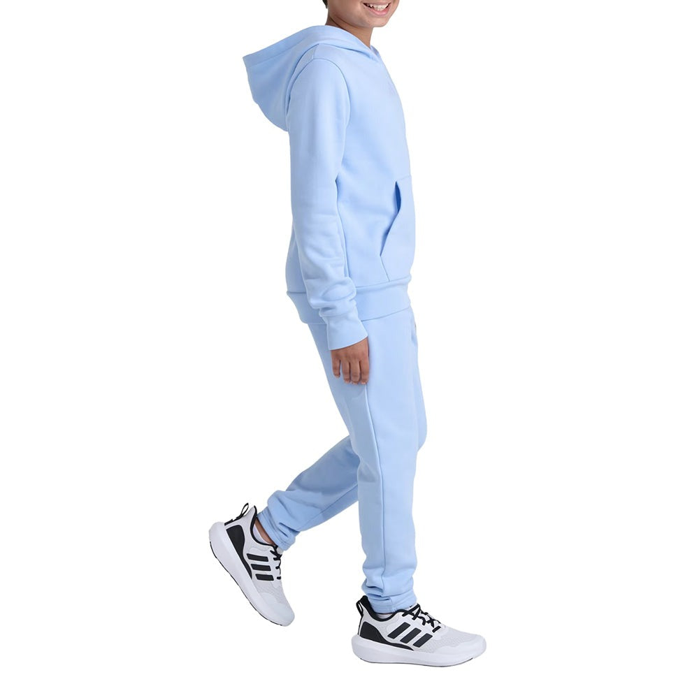 2-Piece Long Sleeve Pullover Hoodie and Joggers Essential Small Logo Fleece Set (Youth)