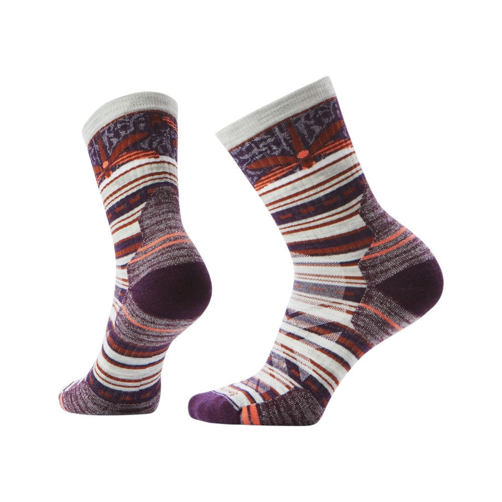 Hike Targeted Cushion Dragon Stitch Mid Crew Socks