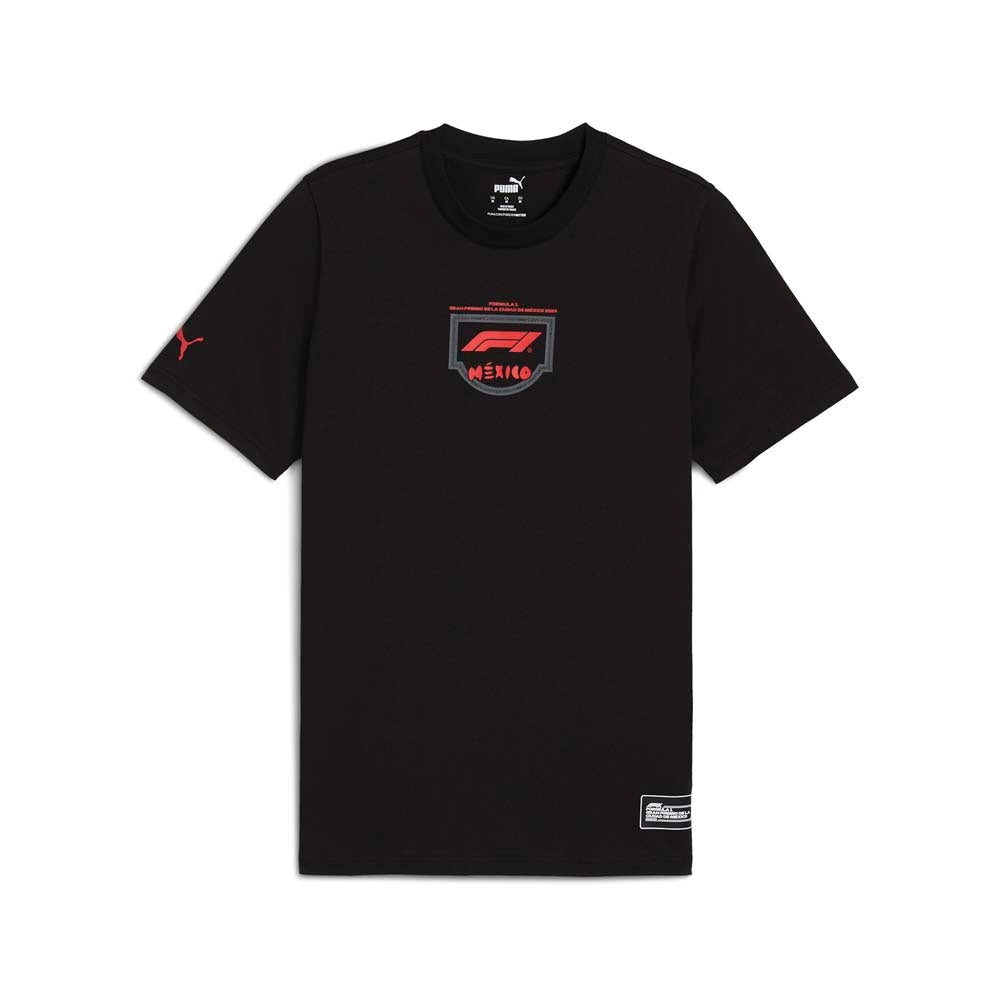 F1 Mexico Graphic Crew Neck Short Sleeve T-Shirt