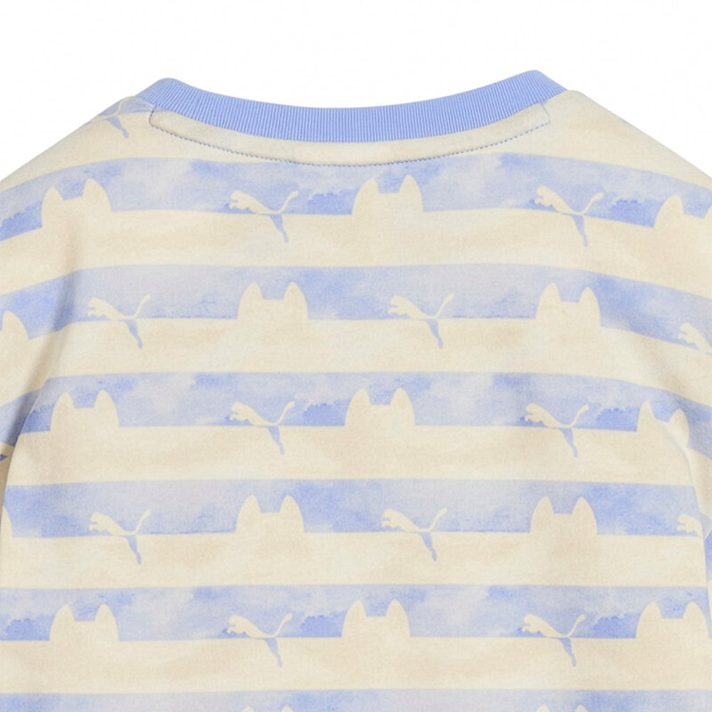 Gabby'S Dollhouse Striped Crew Neck Short Sleeve T-Shirt (Youth)