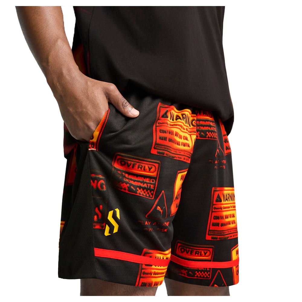 Scoot Caution Basketball Shorts