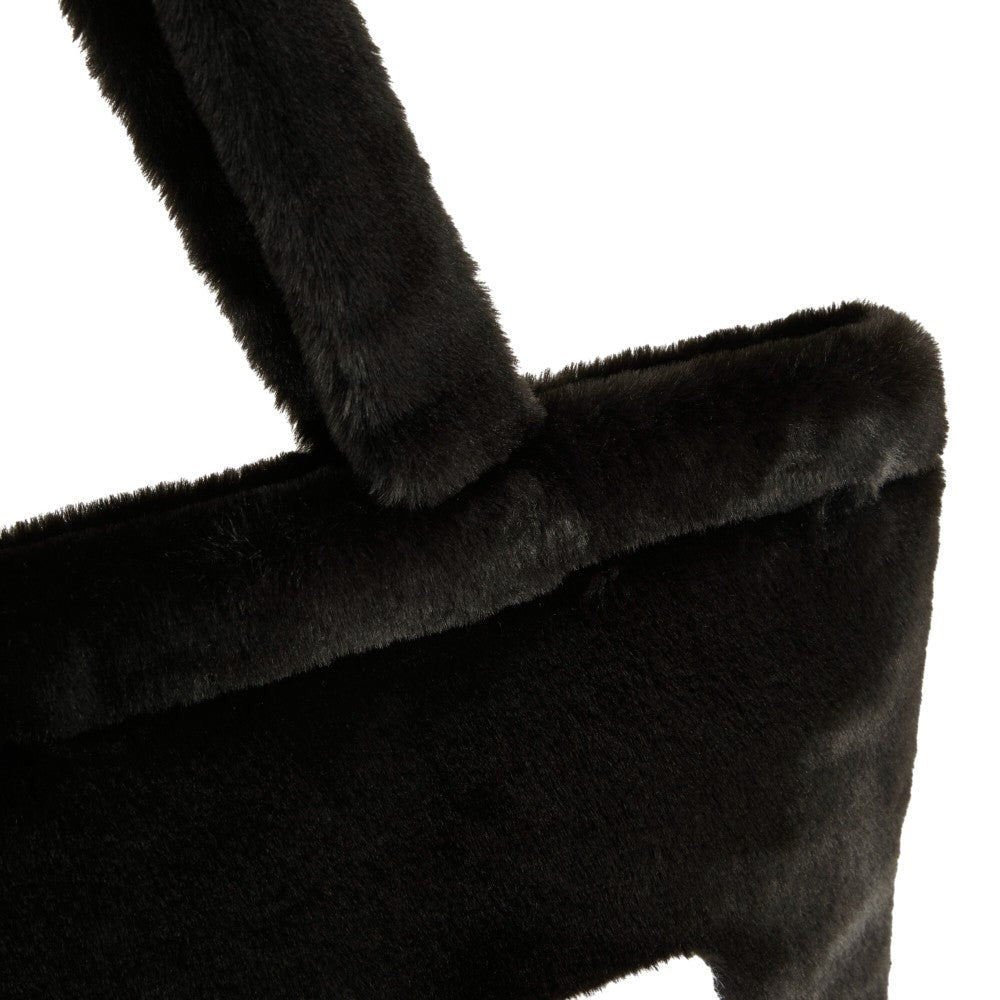 Up Faux Fur Tote Bag