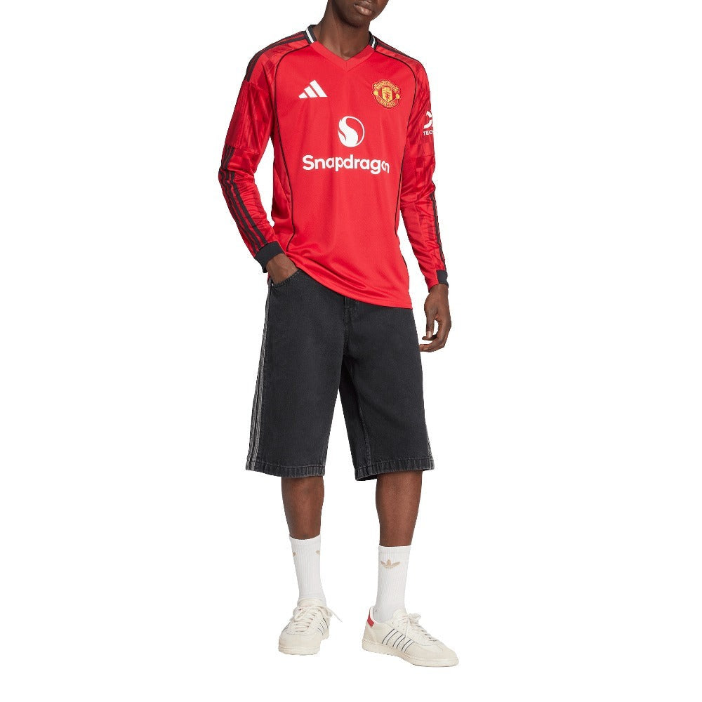 Manchester United 25/26 Long Sleeve Home Jersey