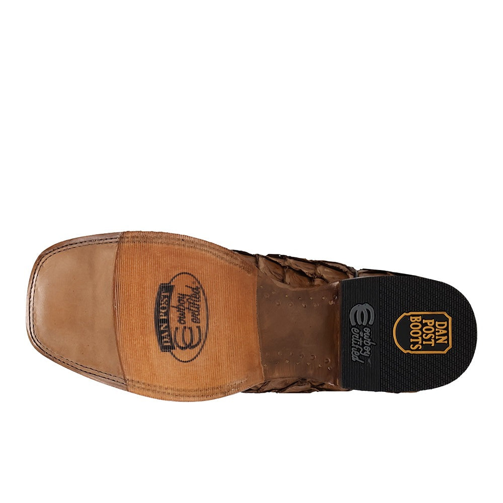 Marc Pirarucu Square Toe Pull On Cowboy Boots