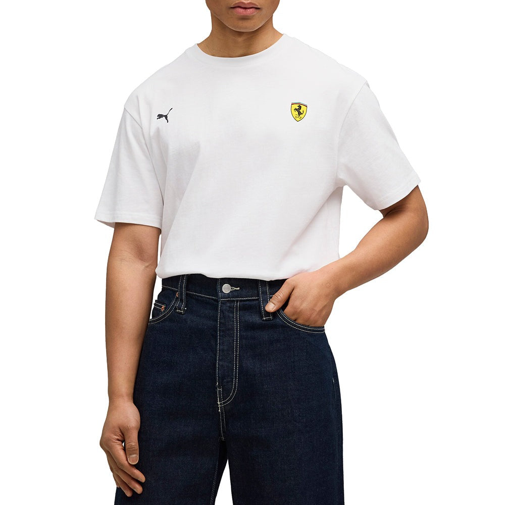 Scuderia Ferrari Miami Crew Neck Short Sleeve T-Shirt