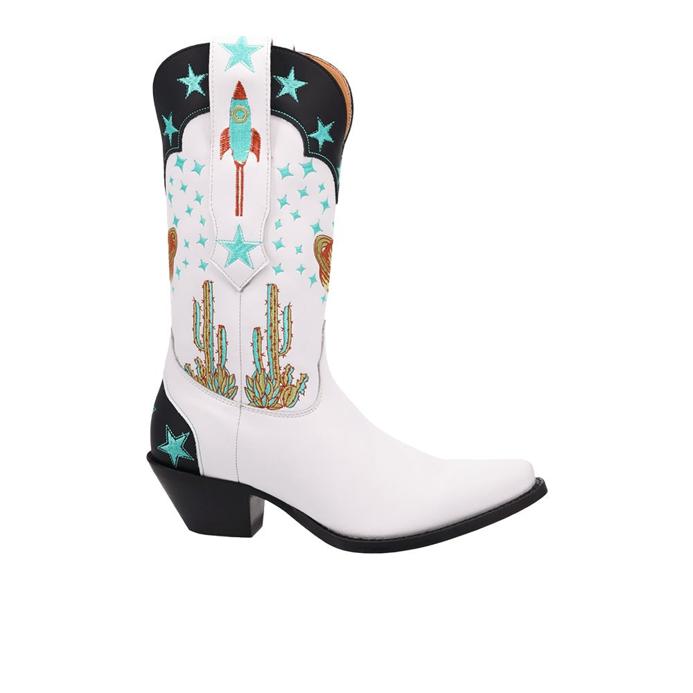 Space Cowgirl Leather Snip Toe Cowboy Boots