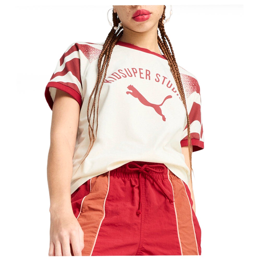 PUMA X KIDSUPER Ringer Graphic Crew Neck Short Sleeve T-Shirt