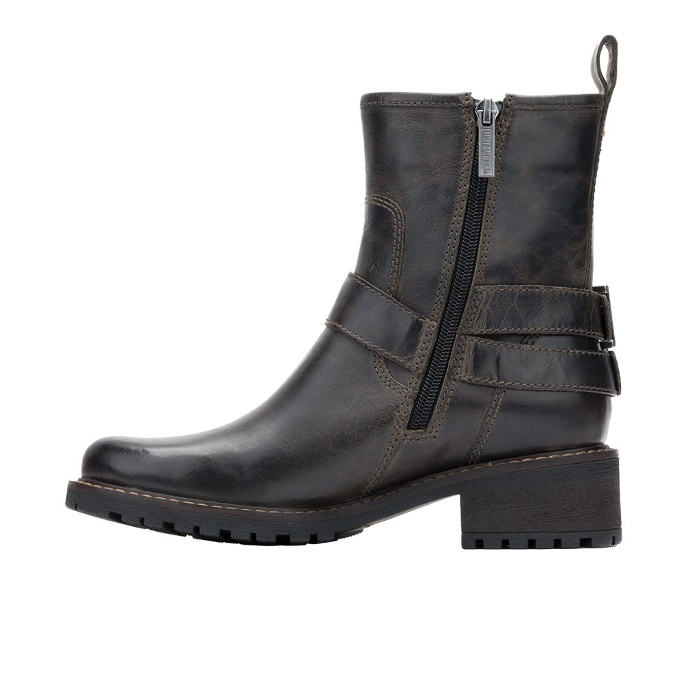 Maren Harness Round Toe Zippered Boots
