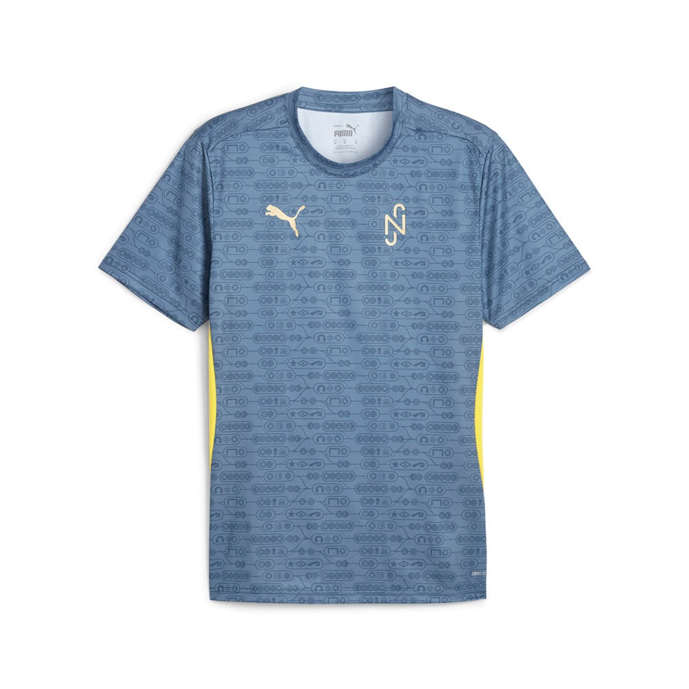 PUMA X NEYMAR Junior Brazilian Natural Abilities Crew Neck Short Sleeve Soccer Jersey