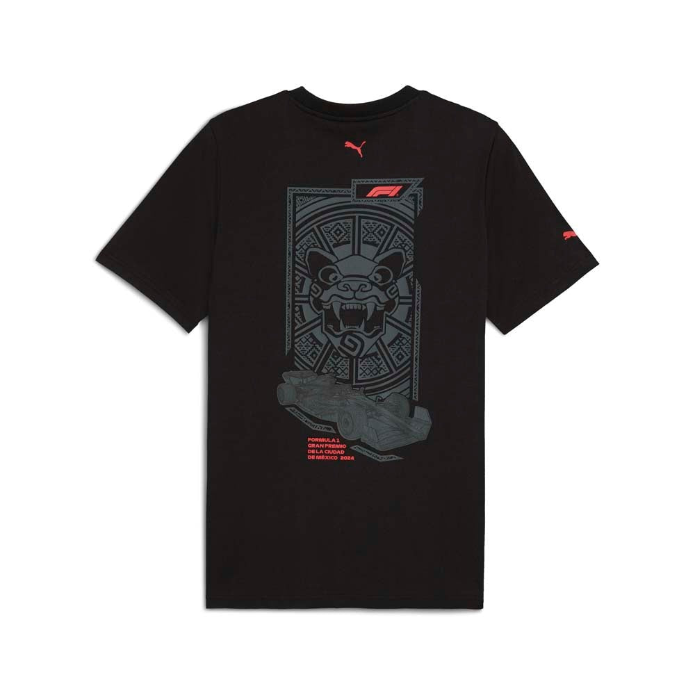 F1 Mexico Graphic Crew Neck Short Sleeve T-Shirt