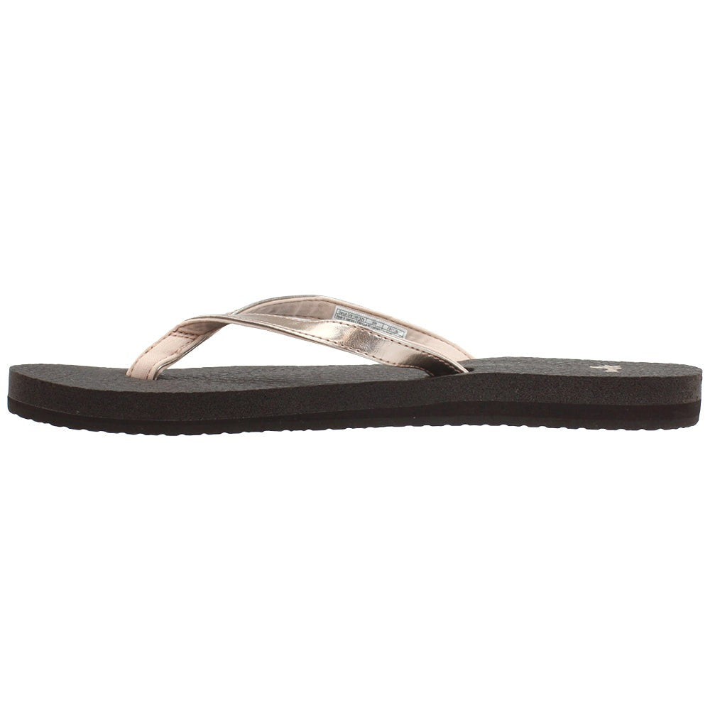 Yoga Spree 4 Metallic Flip Flops