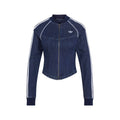 Superstar Denim Corset Track Top