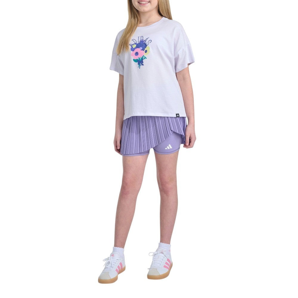 Woven Pleated Skort