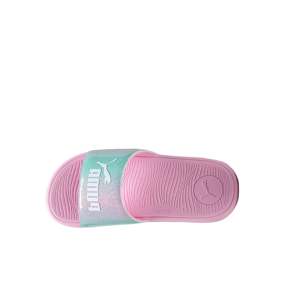 Cool Cat 2.0 Glitter Slide Sandals (Youth)