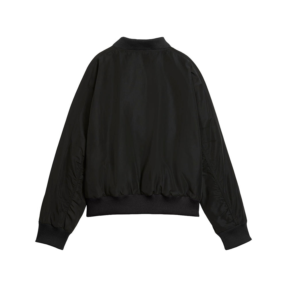 T7 Satin Bomber Jacket