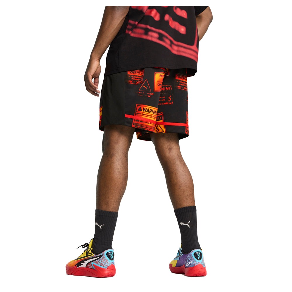 Scoot Caution Basketball Shorts