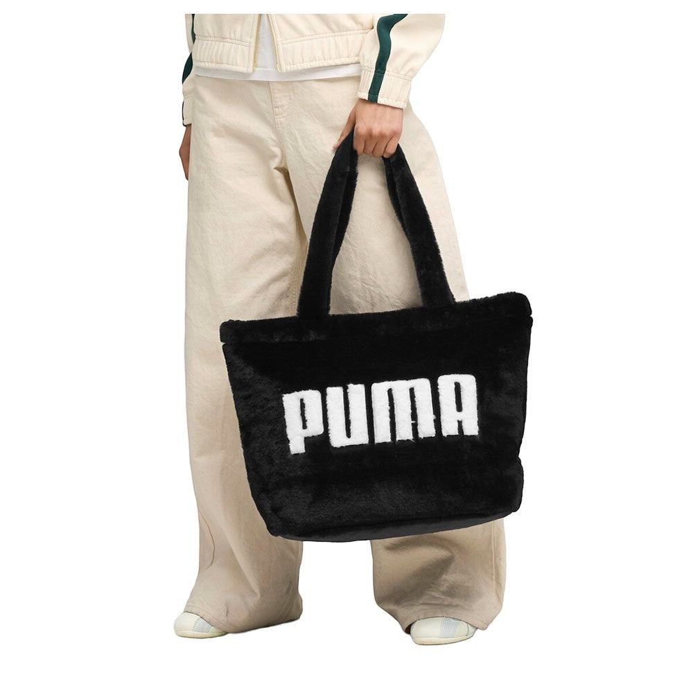 Up Faux Fur Tote Bag