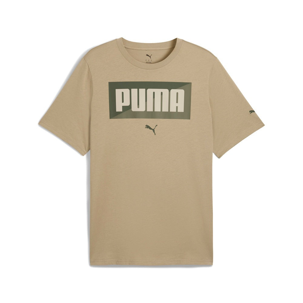Split Box Crew Neck Short Sleeve T-Shirt
