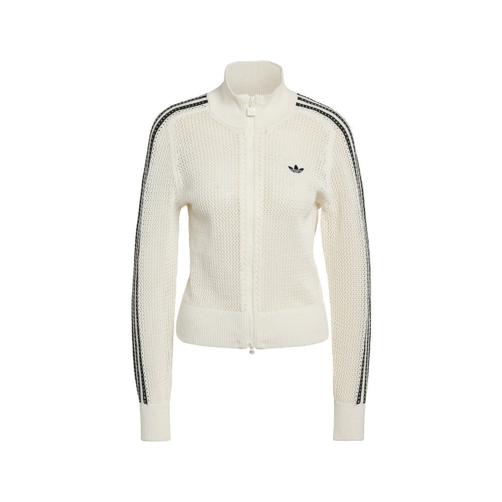 Knitted Crochet Firebird Track Top